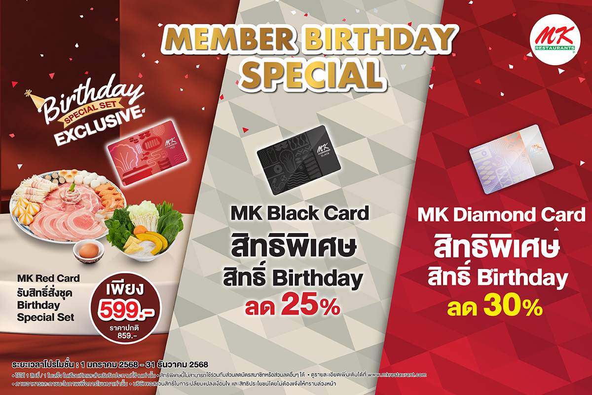 Birthday Special Set – MK Restaurants