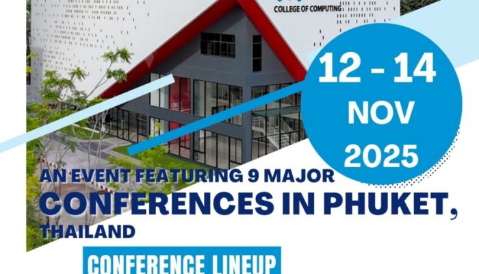 An Event Featuring 9 Major conferences and workshops in Phuket, Thailand