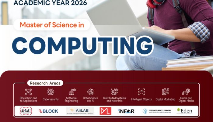Master of Science in Computing ,The Application is open – Academic year 2026